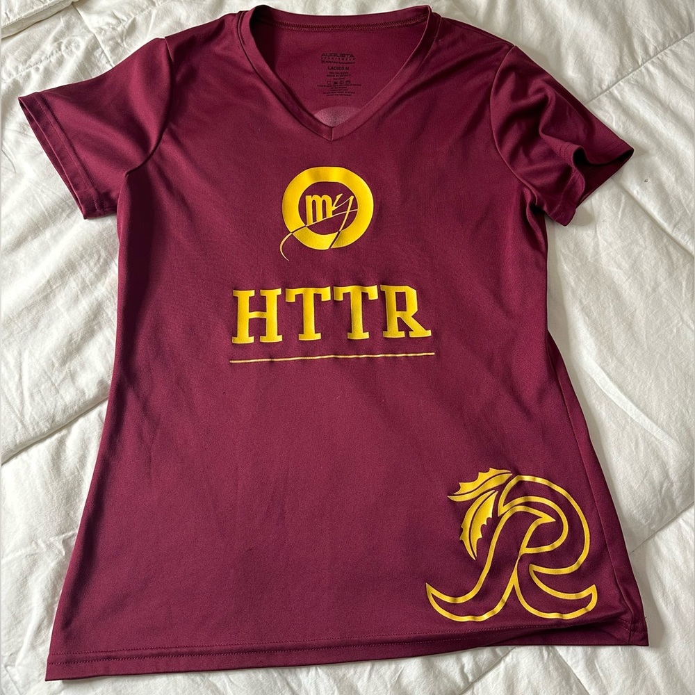 Burgundy “HTTR” Women’s T-Shirt